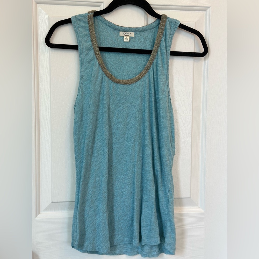 Dylan tank top with beads